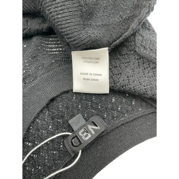 Nbd Knit Black Brenna Size M Dress - Picture 4 of 4